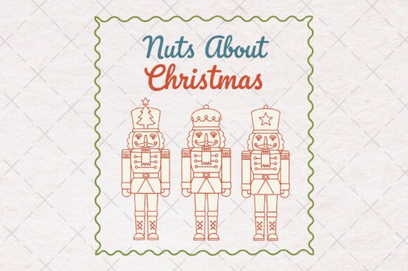 Christmas Nutcracker Frame PNG: Festive Illustrations