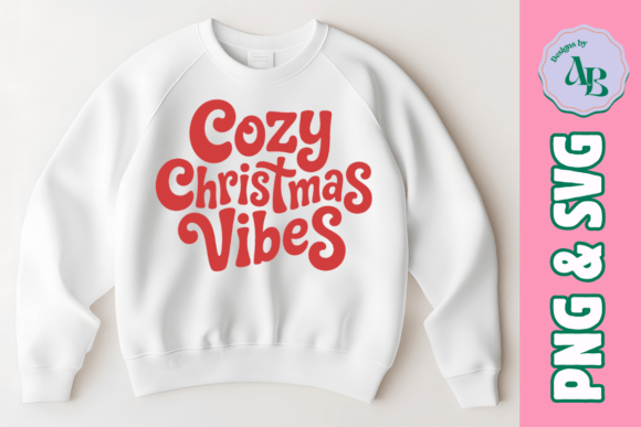 Christmas Vibes Quote: Festive Illustrations