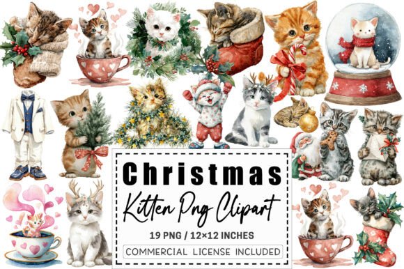 Kitten Christmas Clipart: A Designer’s Embroidery Review