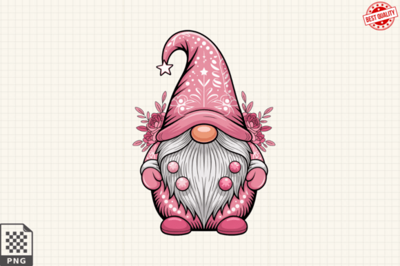 Review: Christmas Santa Gnome Clipart PNG for Illustrations
